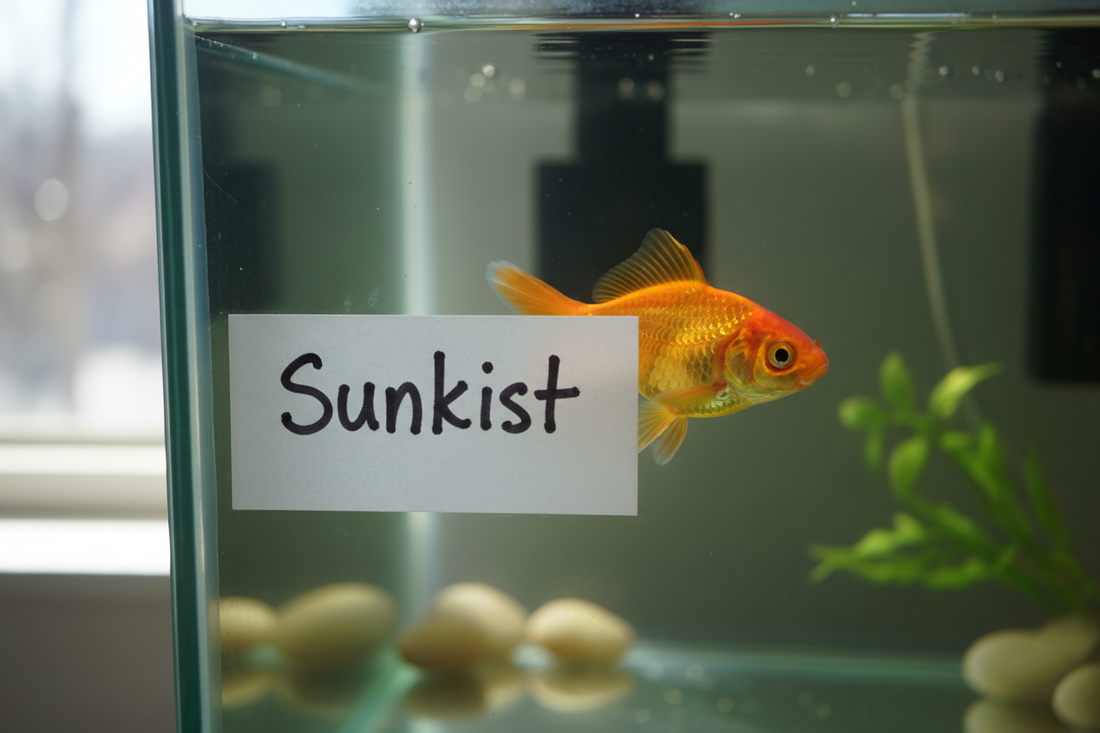 🐠 In Loving Memory of Sunkist 🍊
